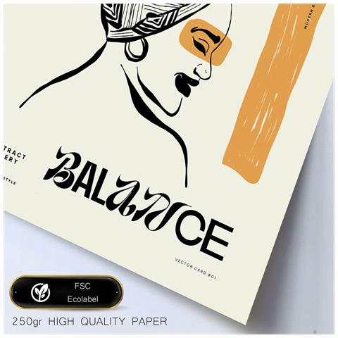 Set Di 6 Stampe Stampe Artistiche In Stile Schizzo Con Inchiostro Nero Per L'interior Design A3 & A4 Senza Cornice - Foto 2