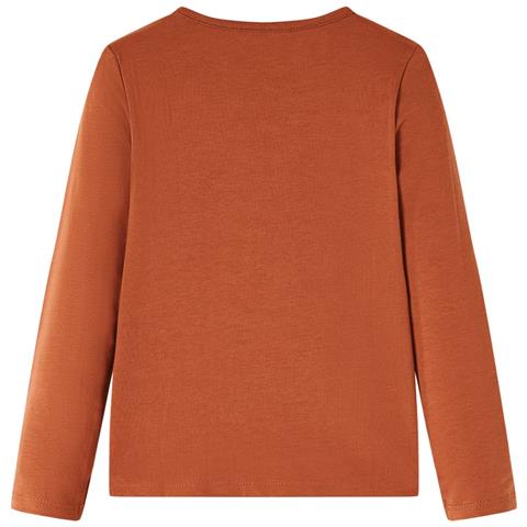 Maglietta da Bambina a Maniche Lunghe Cognac 140 - Foto 2