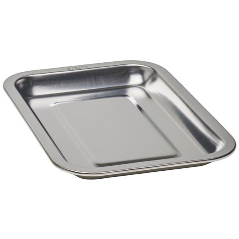 Tagliere In Bambù 28,5x21cm + Cassetto In Acciaio Inox - 09950g - Foto 2