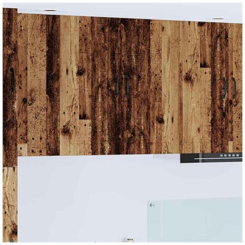 Pensile cucina Legno vecchio 80 x 31 x 80 cm Legno multistrato - Foto 2