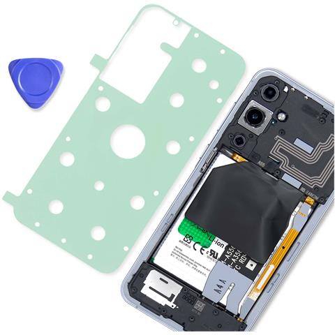 Kit Adesivo Per Galaxy A55 5g Fissaggio Schermo + Vetro Posteriore Impermeabile, Trasparente - Foto 2