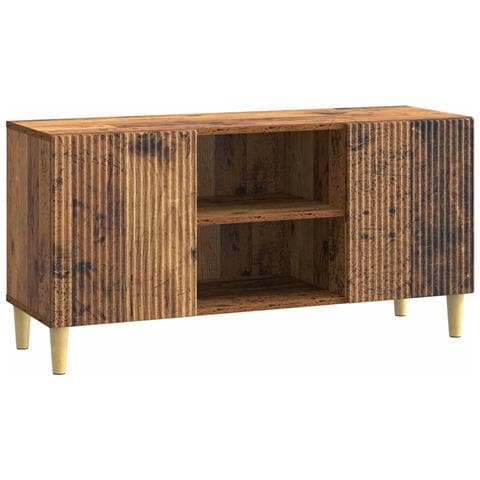 Mobile TV Legno antico 102 x 34,5 x 50 cm Legno ingegnerizzato - Foto 1