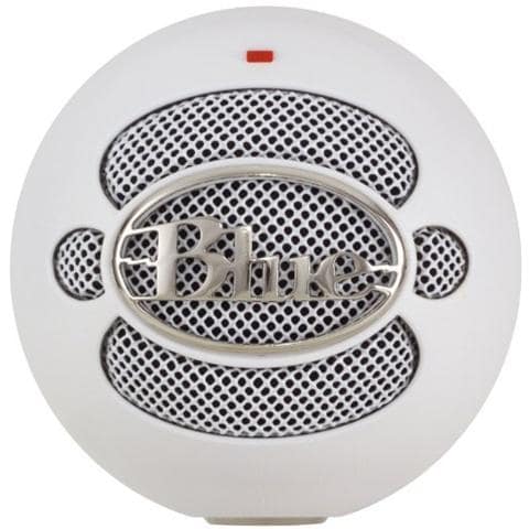 Snowball Textured White Microfono Professionale Usb per Windows e Mac - Foto 2
