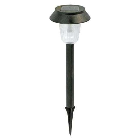 Lampada da Giardino Solare in Pvc colore Nero tecnologia Led - Foto 2