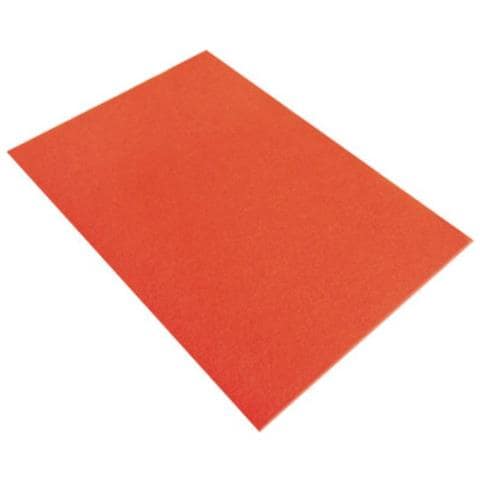 Feltro Tessile 30x45x0,4cm - Colore Arancione - Foto 2