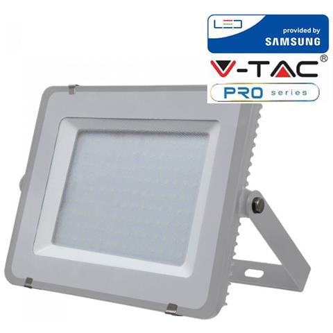 Faretti Led 150w Ip65 Samsung Slimline Grigio Luce Naturale 4000k V Tac Vt-150 482 - Foto 1