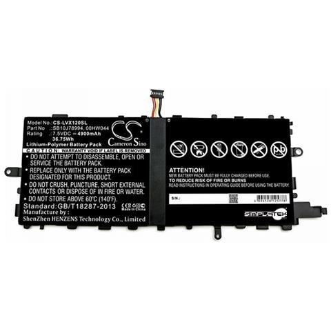 Batteria Compatibile Con Lenovo Thinkpad X1 Tablet Gen 1 Gen 2 G1 G2 20gga00f00 - Foto 2