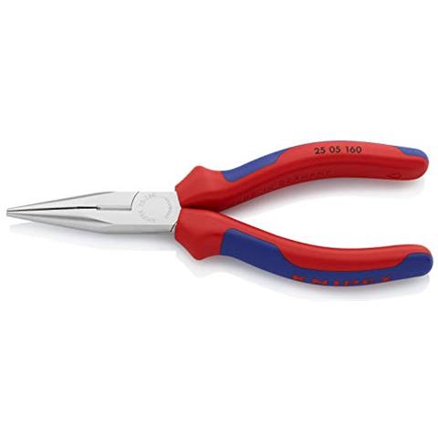 Pinza per meccanica con becchi mezzotondi con Tronchese (Pinza per radiotecnici) (140 mm) 25 02 140 - Foto 1