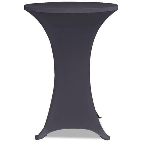 Coperture Elastiche Per Tavoli 4 Pz 70 Cm Antracite - Foto 2