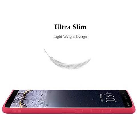 Cadorabo Custodia Compatibile Con Nokia 8 Sirocco In Candy Rosso - Coperchio Protettivo In Silicone Tpu Flessibile - Foto 2