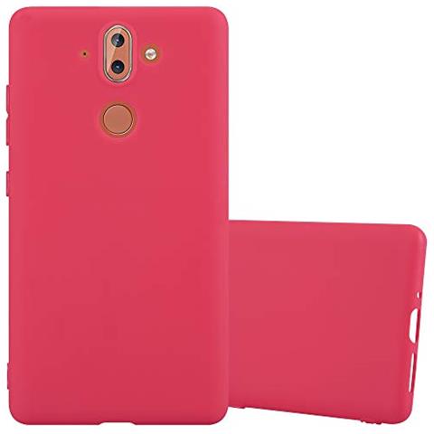 Cadorabo Custodia Compatibile Con Nokia 8 Sirocco In Candy Rosso - Coperchio Protettivo In Silicone Tpu Flessibile - Foto 1