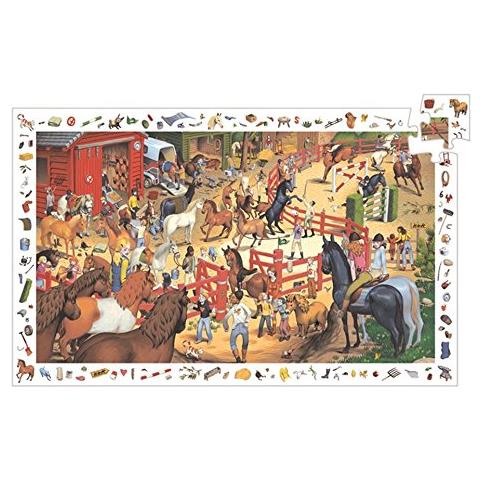 Puzzle Di Osservazione Dell'equitazione - Foto 1
