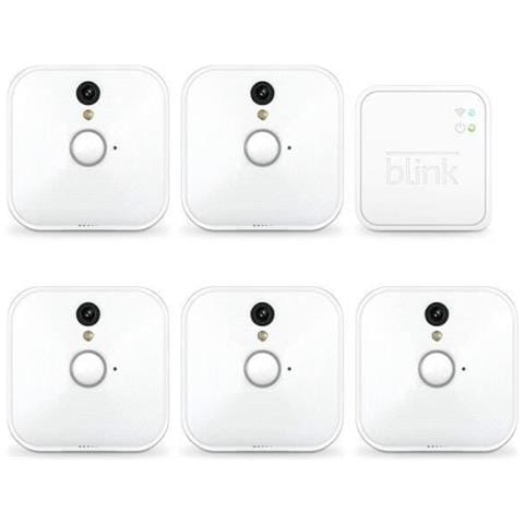 Blink Interni Home Security Camera System Con Rilevazione Di Movimento Video Hd 2 Anni Di Durata Della Batteria E Cloud Storage Inclusi Kit 5-camera - Foto 1