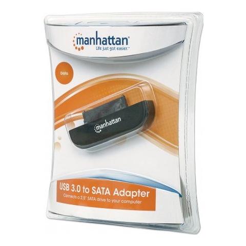 130424, USB 3.0, SATA, Maschio / maschio, Nero, Windows XP / Vista / 7/8 Mac 9. x / 10. x Linux, USB - Foto 2