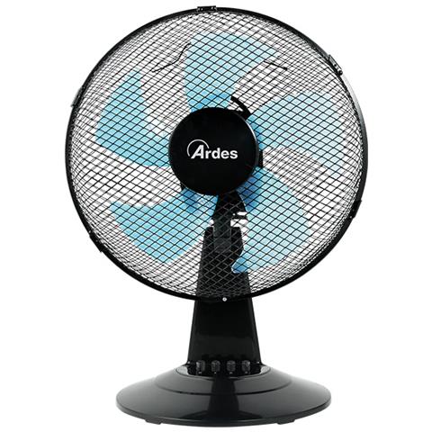 AR5ST30N Steelo 30N Ventilatore da Tavolo Diametro 30 cm Colore Nero - Foto 2