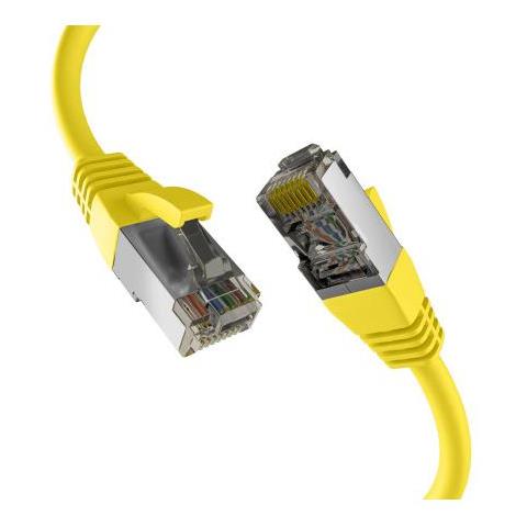 M-cab Ec020200248 Cavo Di Rete Giallo 2 M Cat8.1 S /ftp (s-stp) - Foto 1