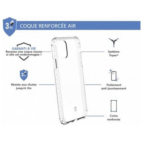 Cover Rinforzata Per Iphone Xr / 11 Air, Trasparente - Foto 2