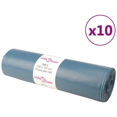 Sacchetti Per Cestini 100 Pz Blu 240 L - Foto 1
