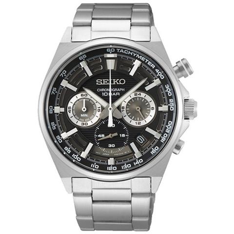Orologio Uomo Ssb397p1 Nero Argentato - Foto 1