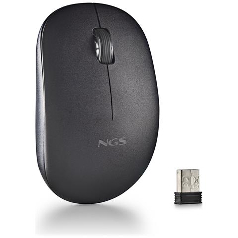 Mouse Wireless Fog Pro 1000dpi 2tasti Black - Foto 1