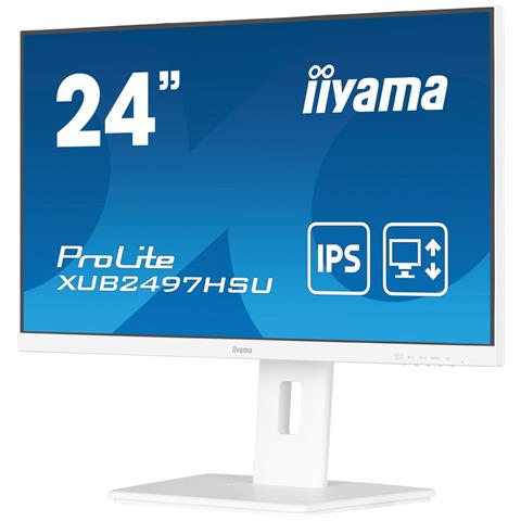Prolite Xub2497hsu-w2 Monitor Pc 605 Cm (23.8"") 1920 X 1080 Pixel Full Hd Led Bianco - Foto 1