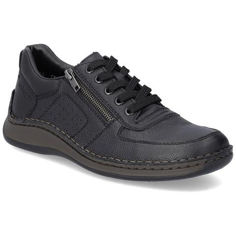 Smart Sneakers Pelle Scarpe Uomo Nero Eu 41, 05228-00 - Foto 1