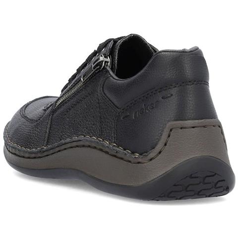 Smart Sneakers Pelle Scarpe Uomo Nero Eu 41, 05228-00 - Foto 3