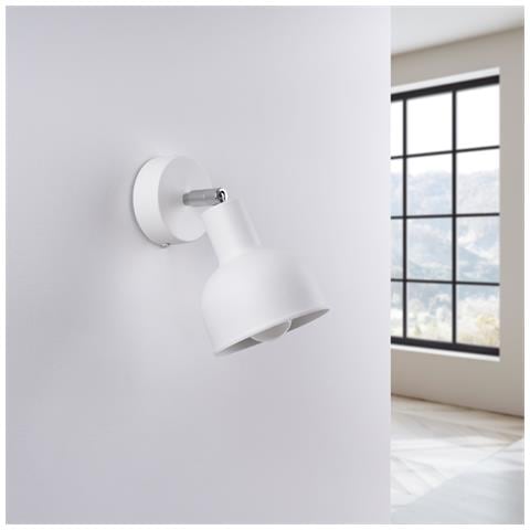 Lampada Da Parete Elba Bianco Sl. 1313 - Soppalco Lampade Da Parete Bianco 17x19x11 Cm - Foto 2