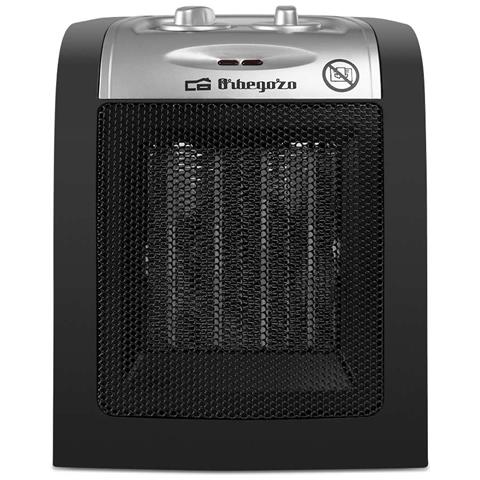 Riscaldatore Elettrico con Ventilatore CR 5017 2 Livelli di Funzionamento Potenza 1500 W Colore Nero Argento - Foto 1