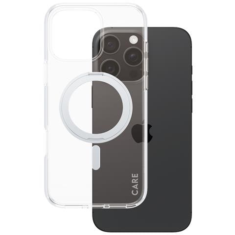 CARE by PG SLV Kick /MagS iPhone16P 6.9 custodia per cellulare Cover Trasparente - Foto 1
