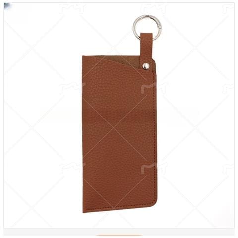 Elegante Custodia Per Occhiali Da Sole E Da Vista In Pelle Pu Brown - Foto 1
