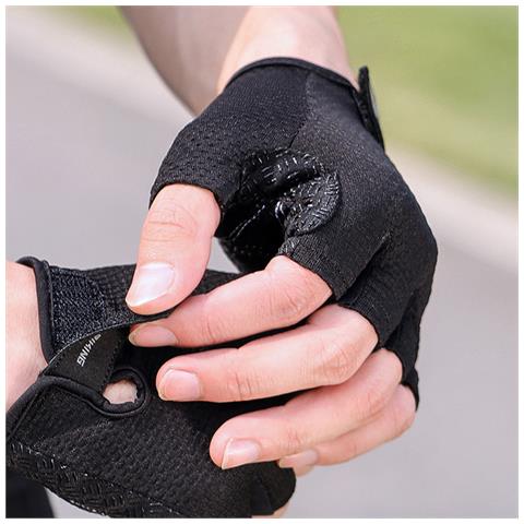Guanti Mezze Dita Ammortizzanti - Taglia L Per Ciclismo - Foto 2