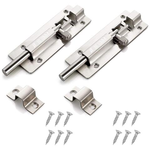 Regolatore Di Chiusura Per Porta Regolo Calcolatore Per Porta Con Viti In Acciaio Inossidabile 2 Set 6 Inch - Foto 1