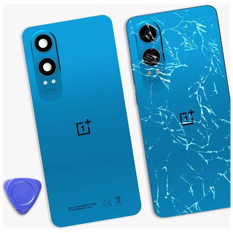 Vetro Posteriore Nord Ce 4 Lite 5g Original Service Pack, Blu - Foto 4
