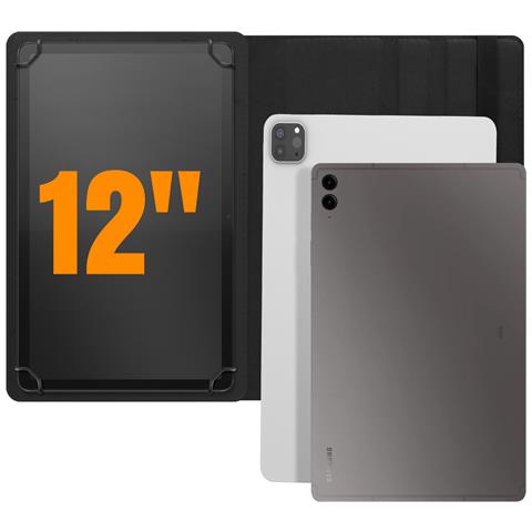 Custodia Universale Per Tablet 12"" Con Chiusura Rotante 360° - Foto 5