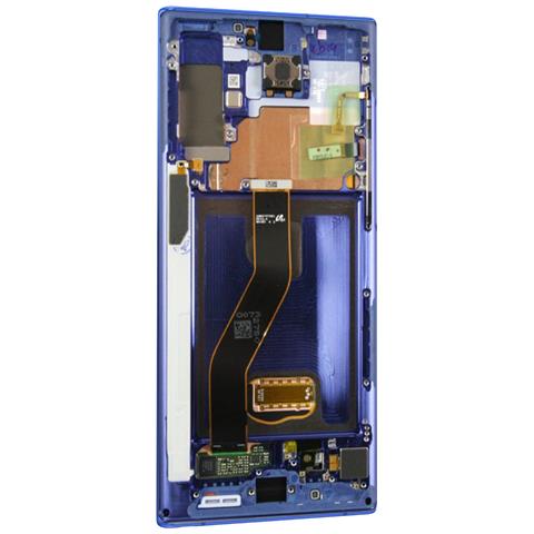 Schermo Completo Originale Per Galaxy Note 10 Plus Pannello Lcd Con Telaio E Vetro, Nero - Foto 2
