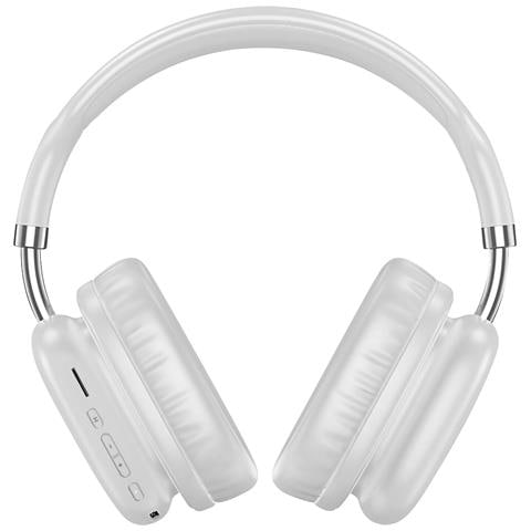 Cuffie Audio Senza Fili Bluetooth Hi-fi 46h Con Bassi Potenti, Argento - Foto 5
