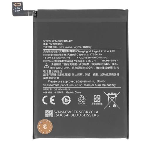 Batteria Per Xiaomi Mi 10t Lite 5g Li-polimero 3.87v 4820mah 18,65 Wh - Foto 1