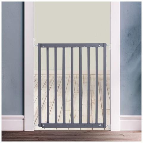 Safetots Cancelletto Per Scale Robusto In Legno Con Montaggio A Vite, Grigio, 63,5cm - 105,5cm - Foto 2