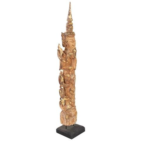 Figura Decorativa Di Origine Tailandese 12,5x7,5x76h - Foto 1