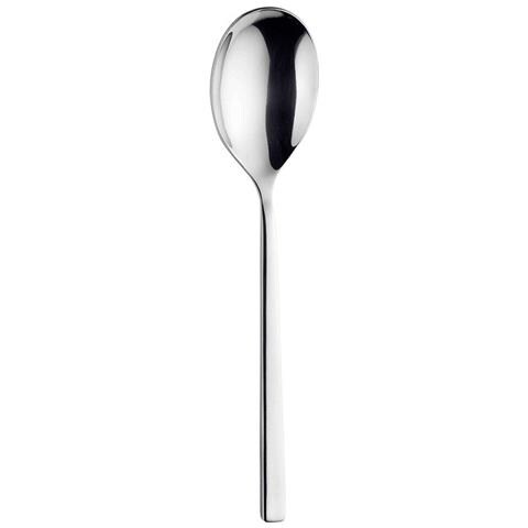 Tie Set 24 posate acciaio inox 18/0 nichel free - Servizio per 6 Persone - forchetta, coltello, cucchiaio e cucchiaino - Design particolare per tavole geometriche - Foto 3