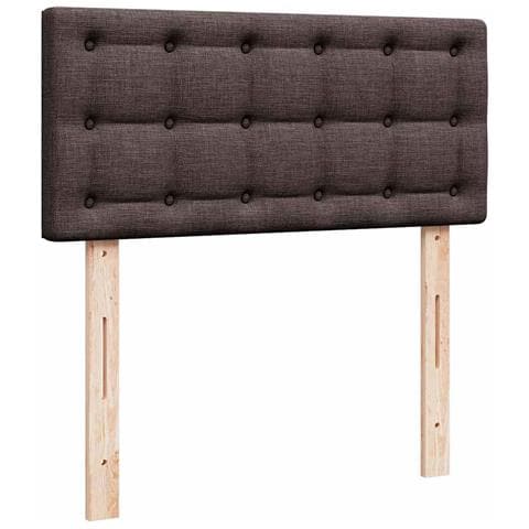 Struttura Letto Pouf con Materassi 160x200 cm in Tessuto - Foto 9