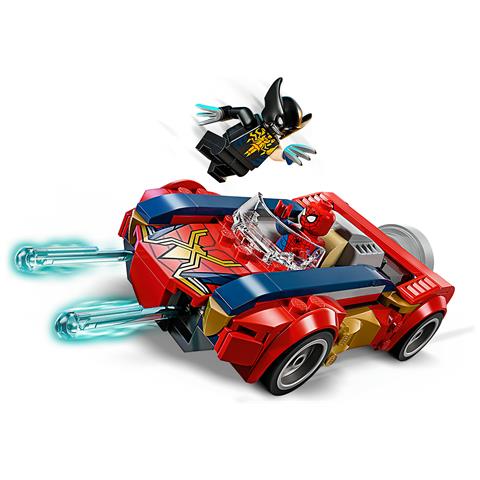 Marvel | 76336 Auto di Spider-Man vs. Venomized Wolverine, Giocattolo da Supereroi con Macchina, 2 Minifigure, Regalo 7+ - Foto 29