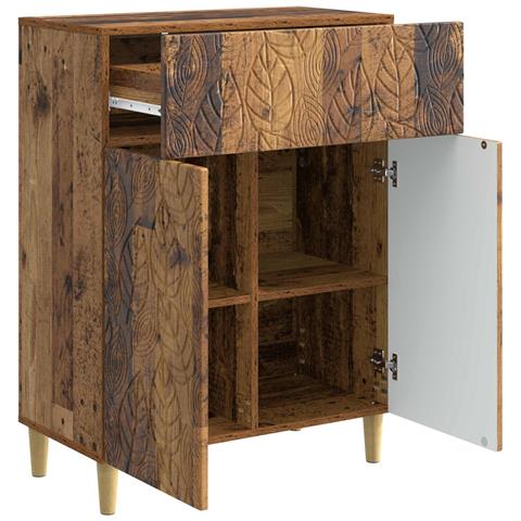 Credenza Legno antico 66 x 34,5 x 90 cm Legno ingegnerizzato - Foto 2