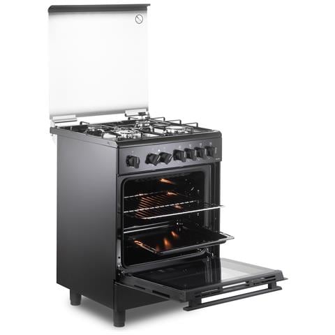 DMN 64 LSG cucina Elettrico Gas Nero - Foto 5