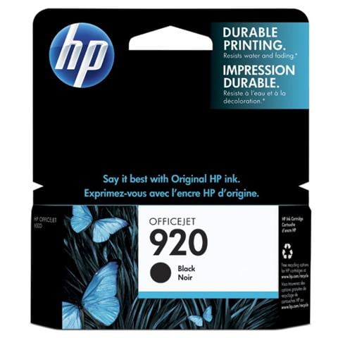 CD971aE Cartuccia Ink Originale 920 Nera Officejet 6000/6500/7000 Capacità 700 Pagine - Foto 2