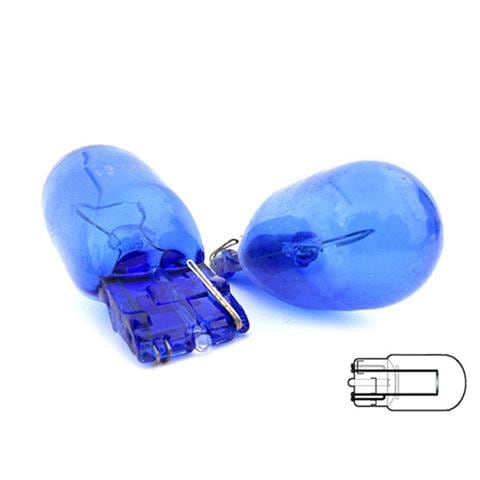 Lampada t20 w21w 12v 21w effetto xenon bianco mono filamento luci frecce stop - Foto 1