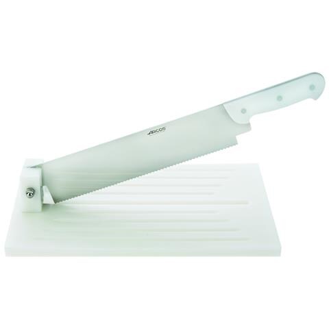 Utensili Professionali - Taglieri Taglia Padellae - Acciaio Inossidabile 520 X 270 Mm - Polyethylene Colore Bianco - Foto 1
