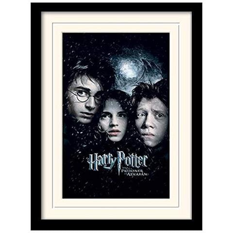 Harry Potter Immagine Encadrée Con Passe-partout Multicolore 30 X 40 Cm - Foto 1