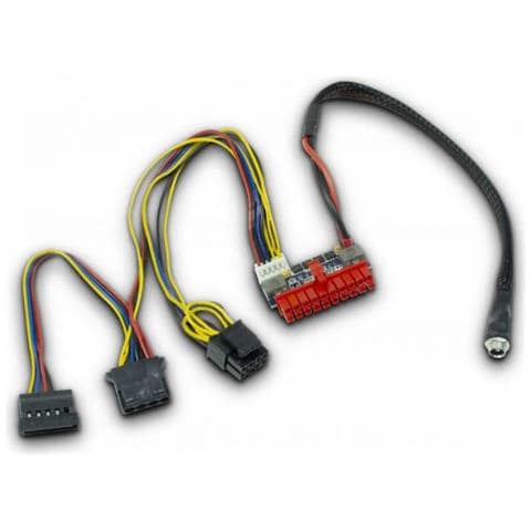 Inter-tech 88882193 - Atx (20-pin) - Sata 15-pin + Molex (4-pin) - Gerade - Gerade - Mehrfarben - 35 Mm (88882193) - Foto 1